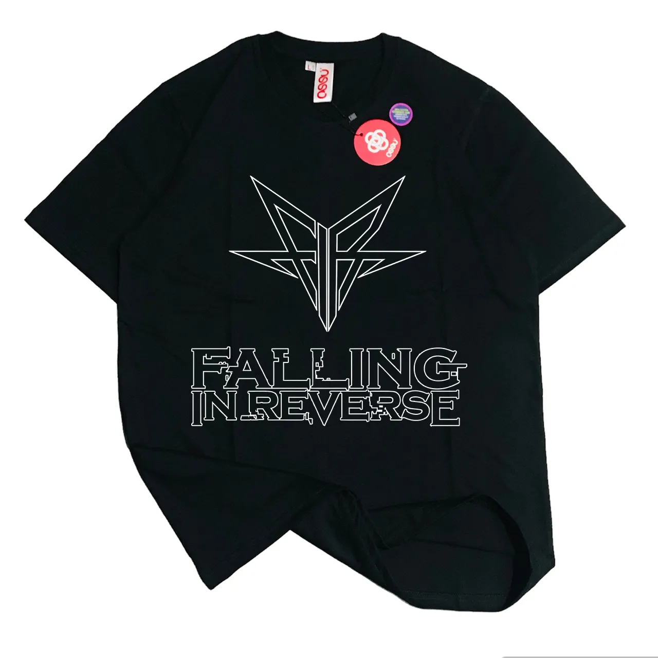 Falling in Reverse Font Logo Black