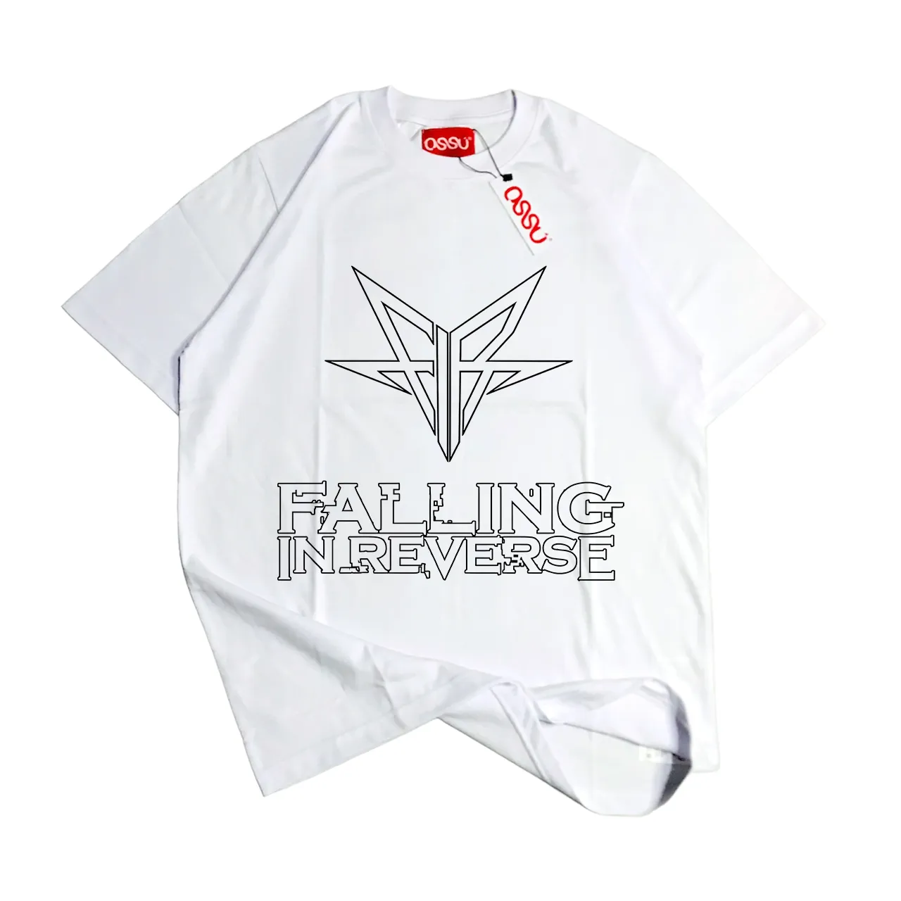 Falling in Reverse Font Logo White