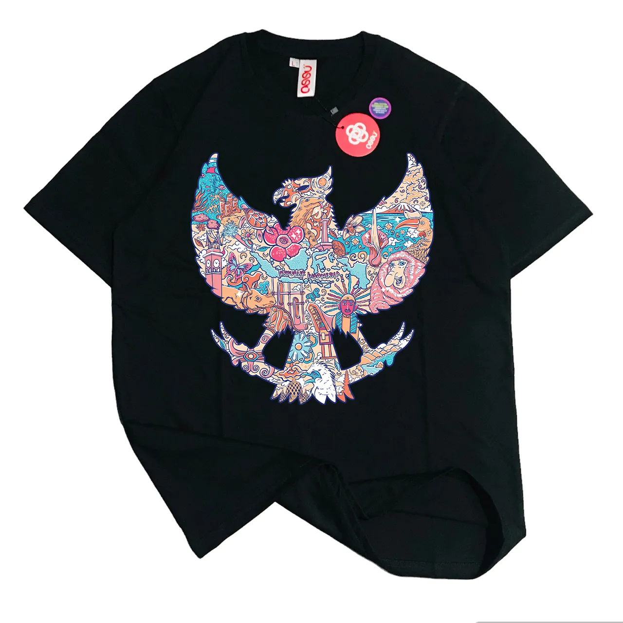 GARUDA BATIK PINK BLACK
