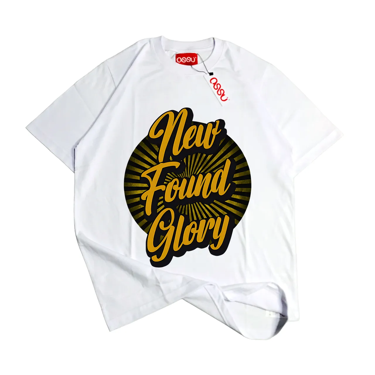 New Found Glory Retro Logo White