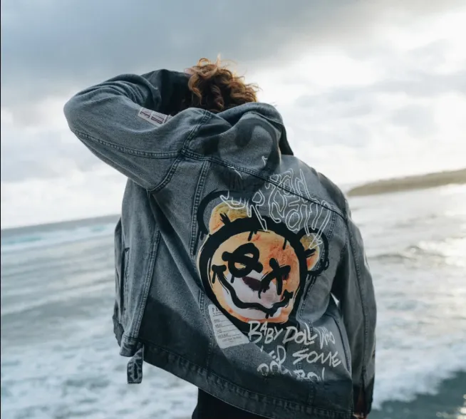 PAPAGO - JAKET JEANS - JAKET DENIM PRIA - BAD DREAM