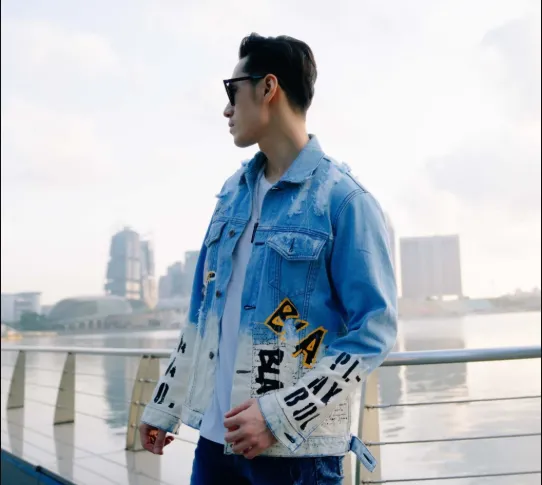 PAPAGO - JAKET JEANS - JAKET DENIM PRIA - DON'T PLAY