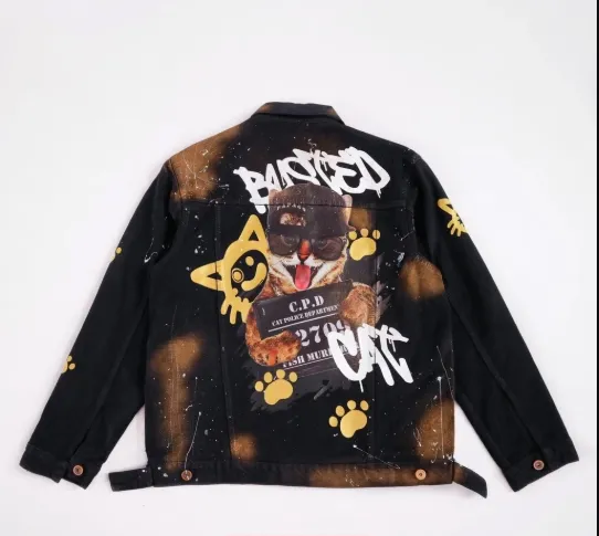 PAPAGO - JAKET JEANS - JAKET DENIM PRIA - THE TROUBLE MAKER